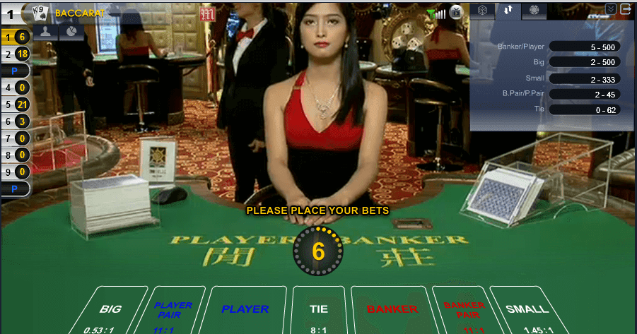 Quy tắc chơi baccarat online đơn giản